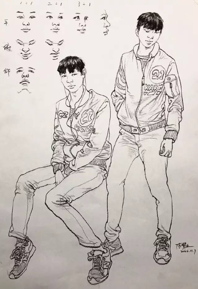 2017年美術(shù)聯(lián)考沖刺,聯(lián)考前必看的大神級速寫筆記本！