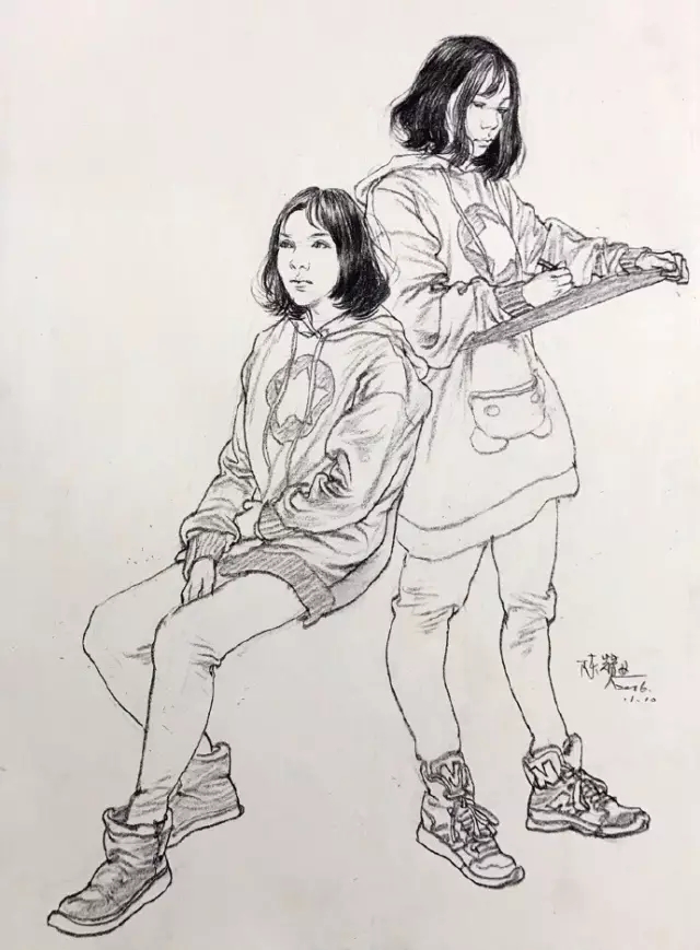2017年美術(shù)聯(lián)考沖刺,聯(lián)考前必看的大神級(jí)速寫筆記本！
