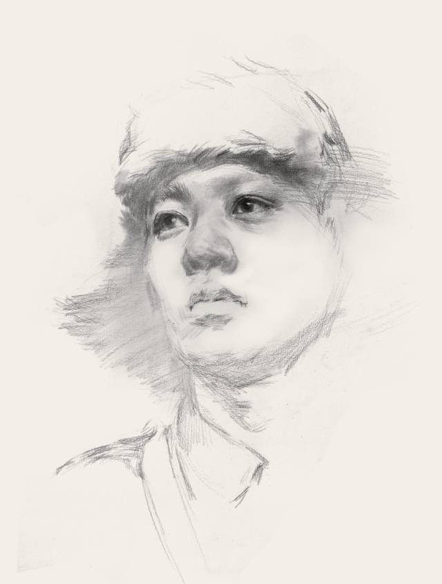 美術(shù)聯(lián)考素描頭像的幾種可能性,得高分必須掌握的重點,看懂了就是高分卷