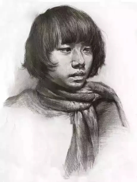 美術(shù)聯(lián)考素描頭像的幾種可能性,得高分必須掌握的重點,看懂了就是高分卷