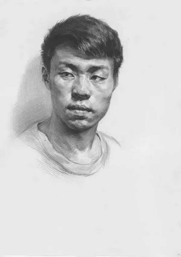 美術(shù)聯(lián)考素描頭像的幾種可能性,得高分必須掌握的重點,看懂了就是高分卷
