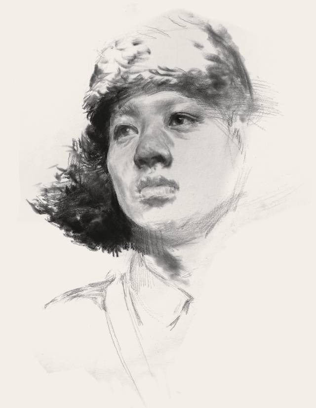 美術(shù)聯(lián)考素描頭像的幾種可能性,得高分必須掌握的重點,看懂了就是高分卷
