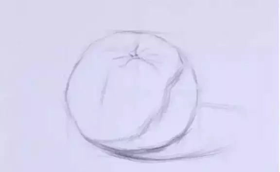 素描靜物教程:靜物橘子的畫法詳解! 素描靜物教程:靜物橘子的畫法詳解!