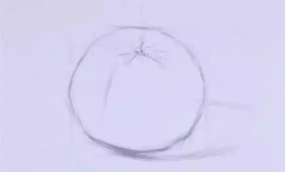 素描靜物教程:靜物橘子的畫法詳解! 素描靜物教程:靜物橘子的畫法詳解!