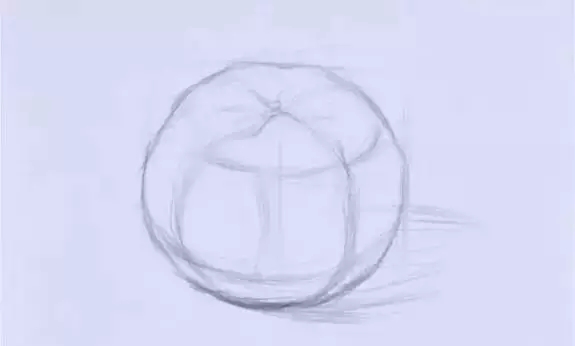 素描靜物教程:靜物橘子的畫法詳解! 素描靜物教程:靜物橘子的畫法詳解!