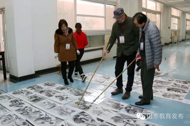 2017山東美術(shù)聯(lián)考閱卷工作程序又是怎么樣的呢？
