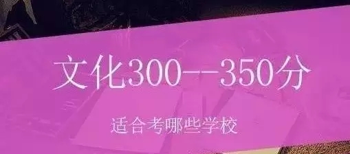 文化課成績(jī)?cè)?00到400分左右，你可以選擇的優(yōu)質(zhì)院校有哪些？