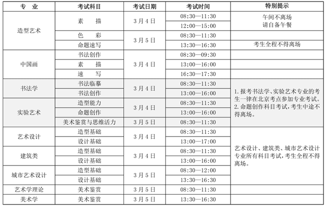 2017年中央美術(shù)學(xué)院本科招生簡(jiǎn)章