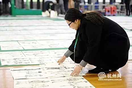 2016年中國(guó)美術(shù)學(xué)院閱卷現(xiàn)場(chǎng)，