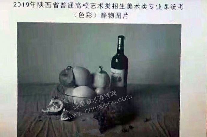 2019年陜西美術(shù)聯(lián)考素描速寫色彩統(tǒng)一考試題目大全