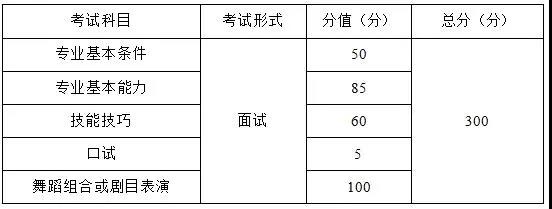 2021年重慶市藝術(shù)類專業(yè)統(tǒng)考考試大綱