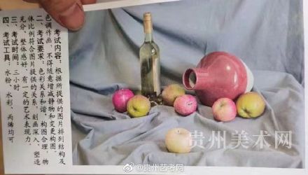 2021年貴州美術(shù)聯(lián)考色彩考題